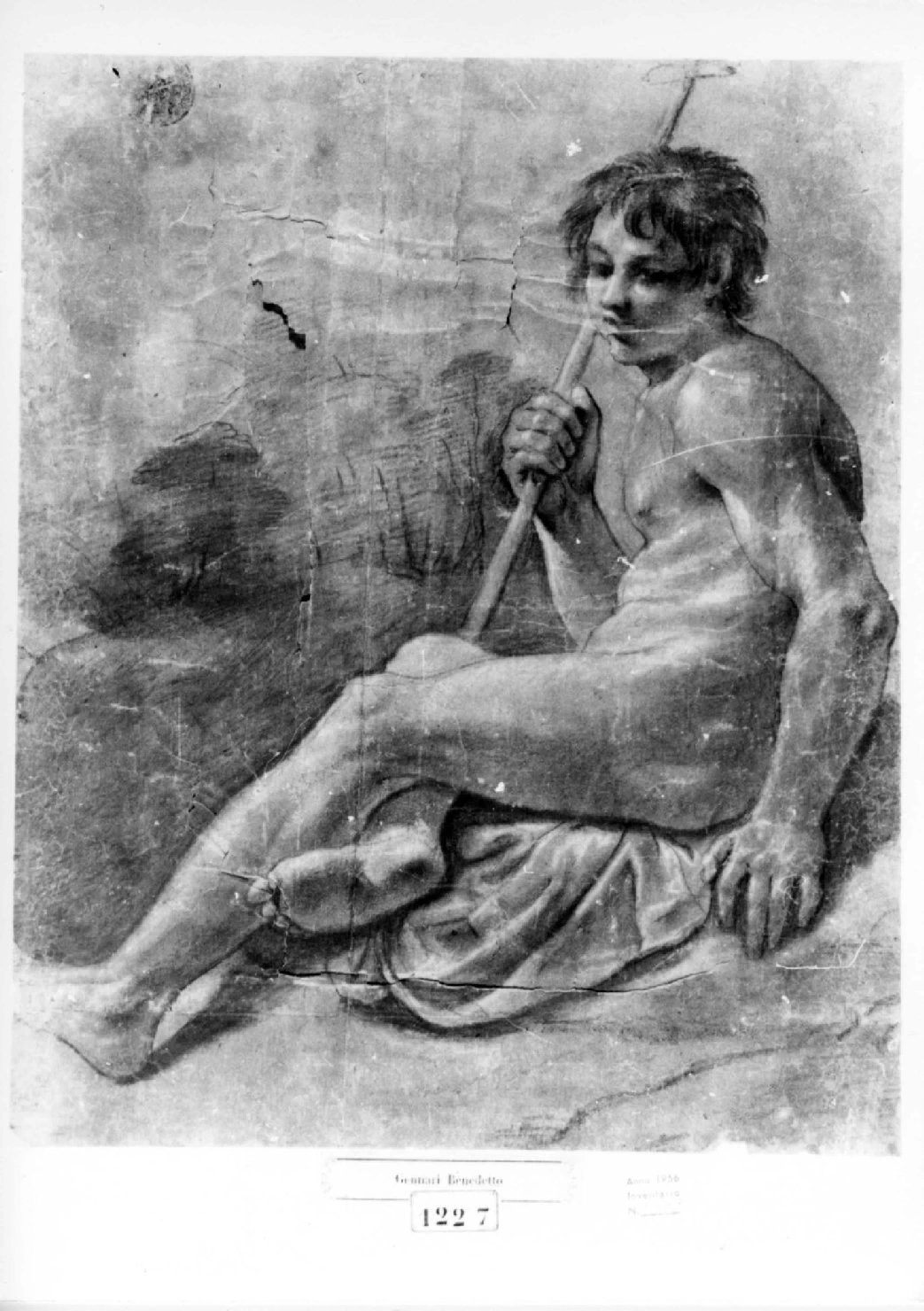 Il giovane - Studio di nudo maschile, Galleria Estense, Modena